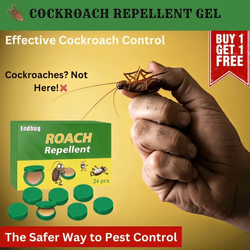 Cockroach Control Bait Killing Gel⭐️⭐️⭐️⭐️⭐️4.8/5 (1600+ REVIEWS)