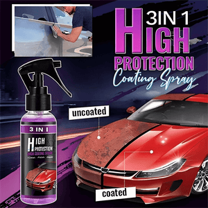 3 in 1 High Protection Ceramic Coating Spray (Buy 1 Get 1 Free😍)<br><font size="5">🔥 Limited Time Offer🔥</font></br>