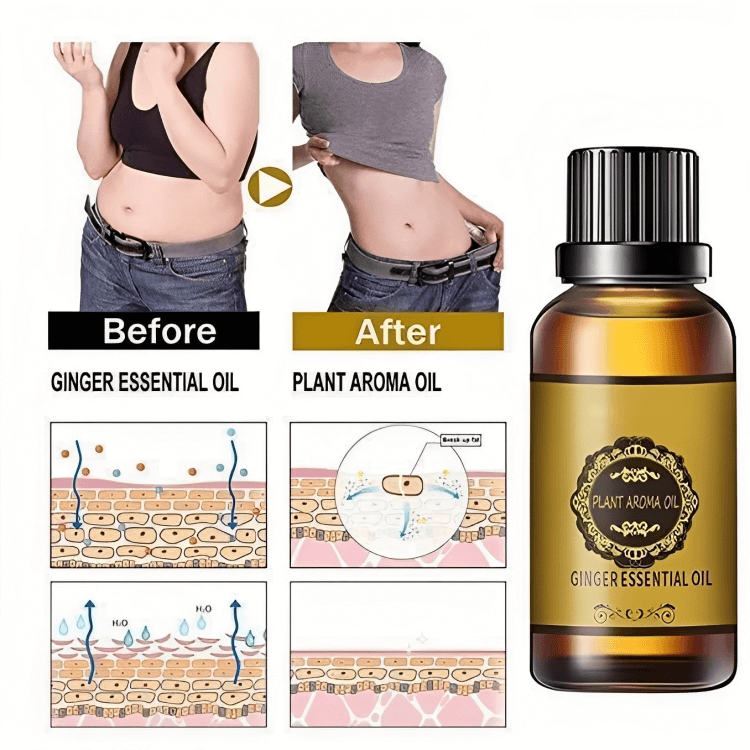 Belly Drainage Ginger Oil(Buy 1 Get 1 Free😍)🔥 Limited Time Offer🔥