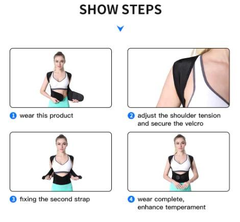 <p>Adjustable Back Posture Corrector/ Slouching Relieve Pain Belt Unisex </p> <p style="font-size: 15px; line-height: 1.5;">   Free Cash on Delivery 3 - 5 Days <br>   4k+ Sold last month <br> ⭐️⭐️⭐️⭐️⭐️4.8/5 (12,600+ REVIEWS)</p