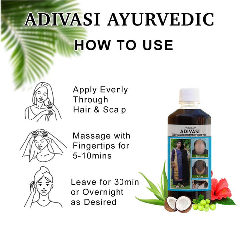 Adivasi Neelgiri Herbal Hair Oil(Buy 1 Get 1 Free😍)🔥 Limited Time Offer🔥