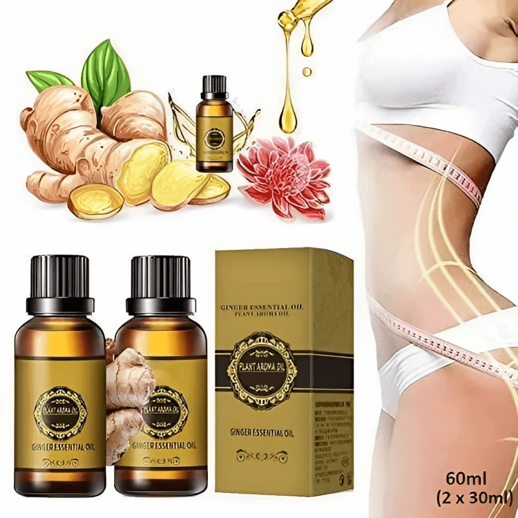 Belly Drainage Ginger Oil(Buy 1 Get 1 Free😍)🔥 Limited Time Offer🔥