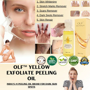 YELLOW®- PEELING OIL FOR DARK SKIN<br>  ⭐️⭐️⭐️⭐️⭐️4.7/5 (12,600+ REVIEW)</br>