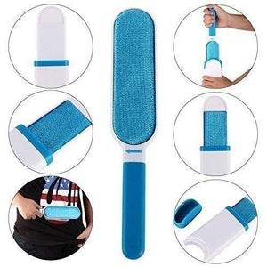 Delphi Space ™Pet Fur and Lint Remover Multi-Purpose Double Sided Self-Cleaning Brushes