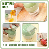 Delphi's Space ™ 4 in 1 Portable Electric Vegetable Cutter Set