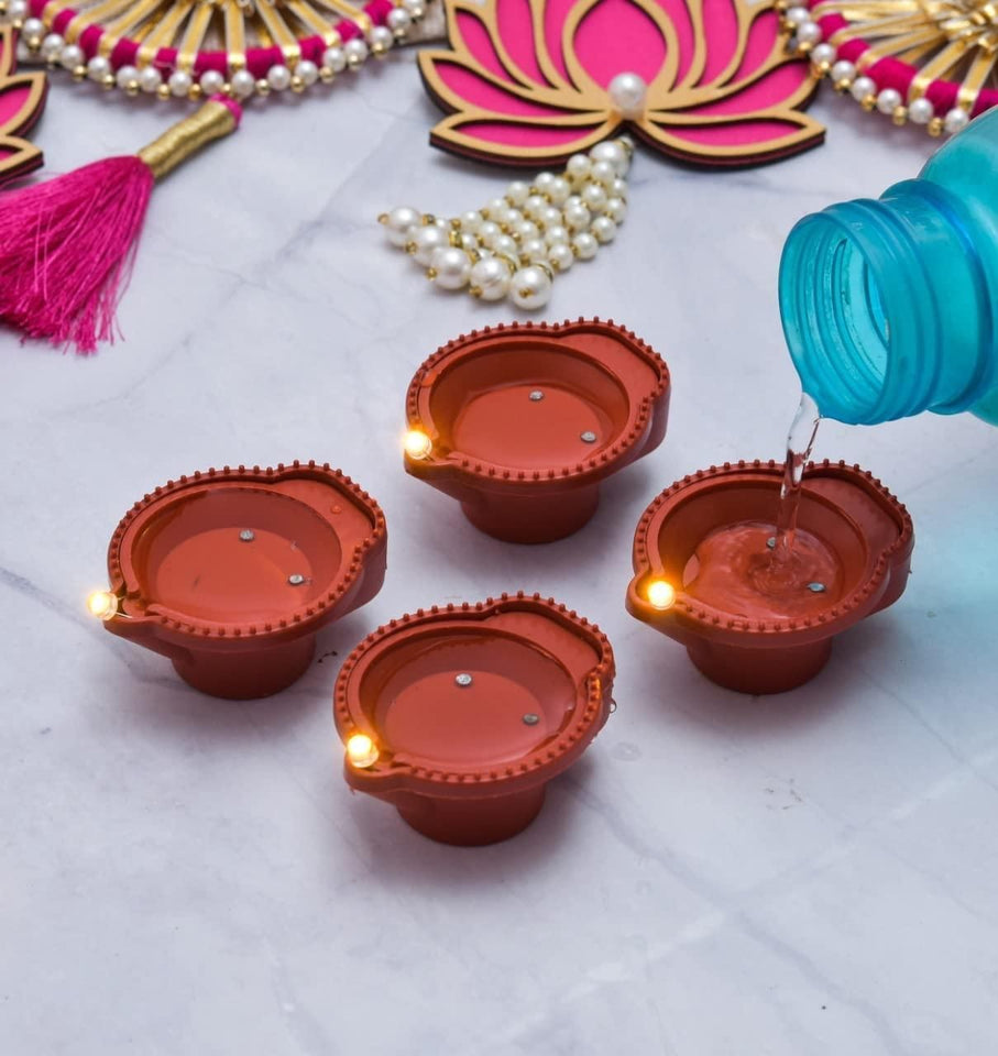 Water Sensor Diyas with, Ambient Lights✨