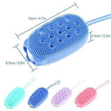 Delphi's Space™ Bath Brush-Silicone Foaming Bath Brush Scrubbing Brushes