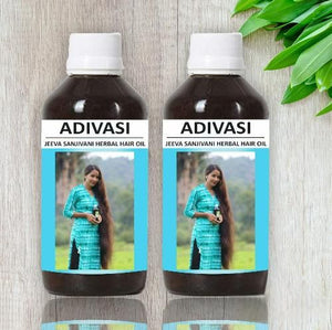 Adivasi Herbal Hair Oil 125ML (Pack of 2)