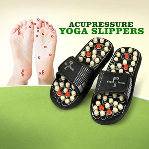 Delphi Space™ Magnetic Acupressure Yoga Therapy Paduka (Slippers)⭐⭐⭐⭐⭐4.8/5 Customer Rating