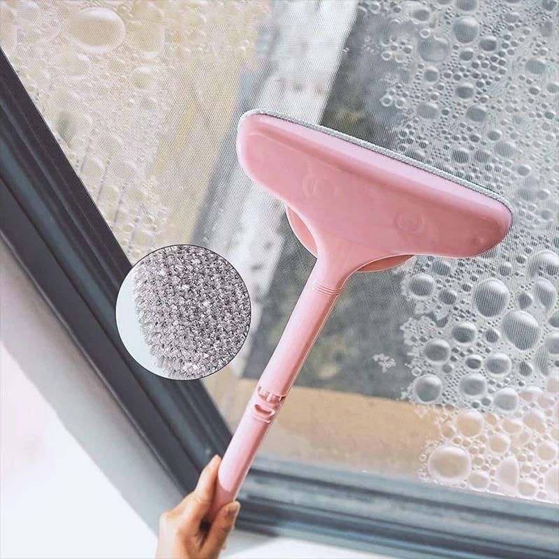 Delphi Space™ Window Cleaning Brush-Multi-Function Double-Sided Cleaning Brush Screen Window Brush