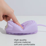 Delphi's Space™ Bath Brush-Silicone Foaming Bath Brush Scrubbing Brushes