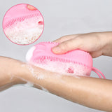 Delphi's Space™ Bath Brush-Silicone Foaming Bath Brush Scrubbing Brushes